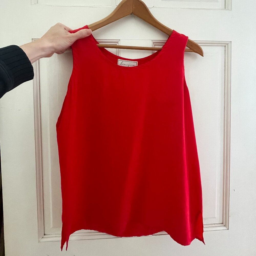 Vintage Silk Tank Top